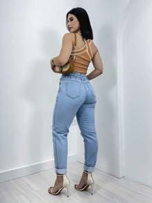 Swisz Women Blouses - Camel - Ver 6