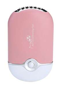 1pc Mini Eyelash Fan, Suitable For Eyelash Extension, Portable Eyelash Fan Dryer, Handheld Rechargeable USB Eyelash Fan, Built-In Sponge Cooling Air Conditioner Fan, Suitable For Eyelash Extension Manicure, Quick Drying Nail, Eyelash Extension Glue/Adhesive (1pc Pink) - Pink - View 13