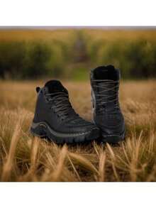 Super Comfortable Leather Motorcycle Boot For Durable Day-To-Day Wear - màu đen - Xem 3