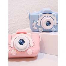 Mini Kids Digital Camera 20MP Dual Lens 2.0 Inch IPS Screen 1080P Takes Photo Video Gift - Màu xanh lam - Xem 3