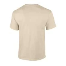 Gildan Mens Ultra Cotton T-Shirt (Sand) - Brown - View 2