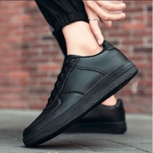 Men's Black Casual Sports Women's Tennis Shoes Offer Comfortable Aero - màu đen - Xem 1