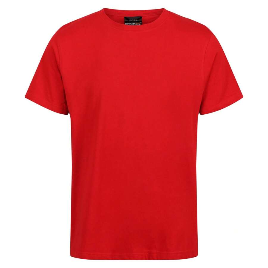 Regatta Mens Pro Cotton Soft Touch T-Shirt (Classic Red) - Red - View 1