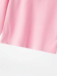 3pcs Young Girls' Long Sleeve Polo Shirt And Casual Long Sleeve T-Shirts Set, Spring Autumn - Multicolor - View 7