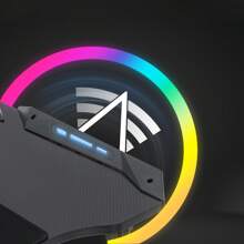 Froadp Freestanding Desk, Ergonomic For Gamer 120x60cm/140x60cm With Carbon Fiber Plate, Cup Holder And Headphone Jack - Black - View 9