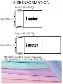 1 pieza de tela de gasa con textura de meteoro brillante, textura de corteza, para ropa DIY, tela de fondo decorativo - Multicolor - Ver 2