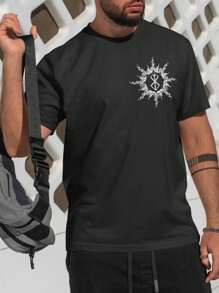 B E R S E K Unisex T-Shirt 100% Cotton Streetwear New Release Shipping Various Colors!! - 黑色 - 查看 2