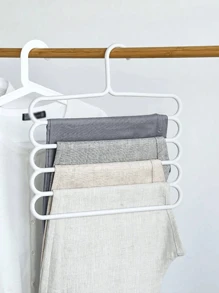 10pcs Multifunctional 5-Tier Plastic Scarf Holder Organizer Rack, Non-Slip Scarf And Tie Display Stand Decorations Decor Festival Decor Room Decor Home Decor Decor Bedroom Decor,Mother's Day,Gift For My Mother,Suitable For Laundry