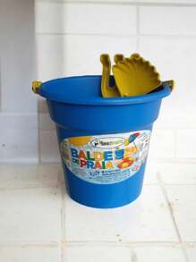 20 Pink Plastic Beach Buckets Fun Birthday Party Souvenir Gift - Màu xanh lam - Xem 1