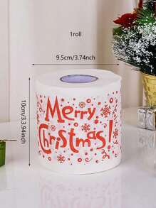 1 cuộn giấy vệ sinh in hình ông già Noel vui vẻ vào dịp Giáng sinh - Giấy ăn trang trí phòng tắm - Quà tặng mới lạ cho ngày lễ Giáng sinh - Vật trang trí theo mùa cho nhà cửa vào dịp Giáng sinh và năm mới, Nhà bếp, Phòng tắm, Nhà cửa, Nhà cung cấp đồ gia dụng - Nhiều màu - Xem 10
