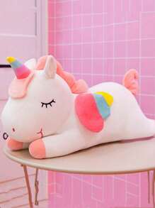 1 pezzo Unicorno arcobaleno super carino e super morbido, un regalo incantevole per i bambini per festival e compleanni, unicorno arcobaleno, Squish Mallow festa, peluche unicorno