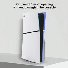 1 cái Màu đen, Dễ lắp đặt, Nhẹ & Bền, Đế đứng, Tương thích với Máy chơi game P5/P5 Slim - màu đen - Xem 9