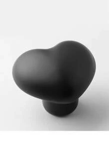 1pc Ceramic Heart Shaped Cabinet Handle, Cute Cartoon Design Drawer Pull For Kids Wardrobe - Multicolor - View 6