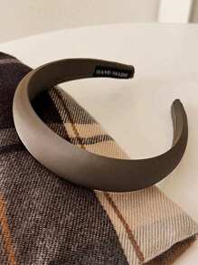 1pc Vintage Elegant Solid Color Hair Hoop - Fashionable & Versatile Hair Accessory - 1pcs - View 9