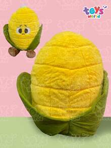Peluche De Elote, Peluche De Vegetales, Muñecos Kawaii, Juguete De Peluche Para Niños, Decoración Del Hogar, Regalo De Cumpleaños - Amarillo - Ver 2