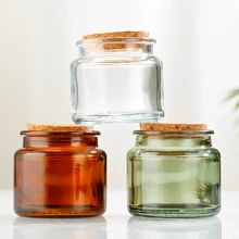 1pc Customized Name Scented Candle Cup, Heatproof Glass Home Decor Candle Holder For Dinner, Bathroom, Bedroom