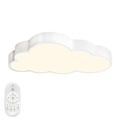 Plafoniera LED Froadp 48W dimmerabile, lampada nuvola per camera da letto, soggiorno, design moderno, con telecomando, lampada per cameretta bambini