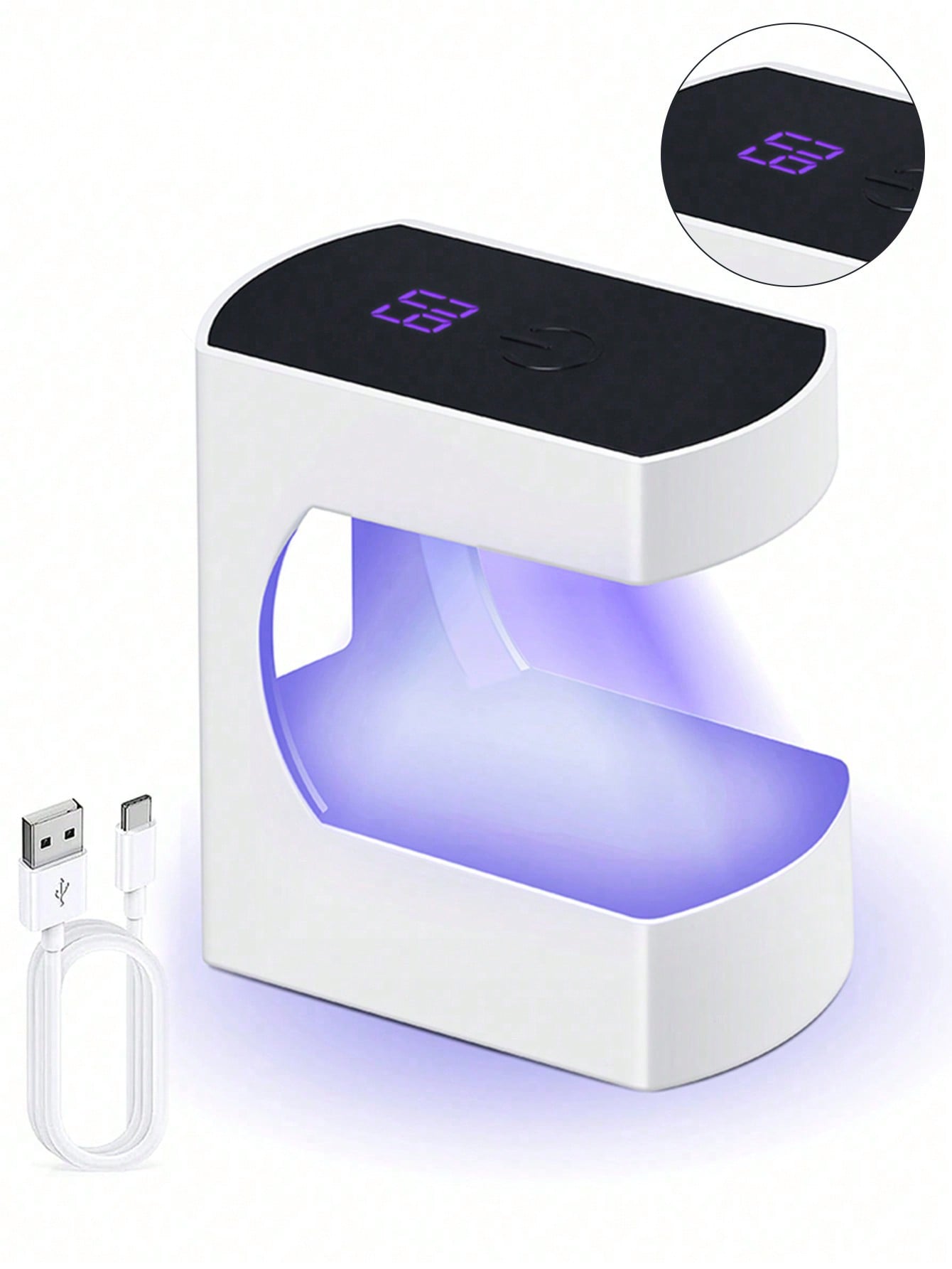 Mini USB nail lamp