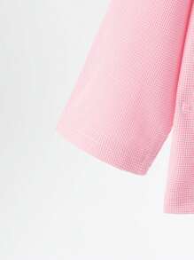 3pcs Young Girls' Long Sleeve Polo Shirt And Casual Long Sleeve T-Shirts Set, Spring Autumn - Multicolor - View 9