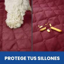 Set Of 3 Living Room Protectors - Double-Sided Quilted - Mustard Yellow - View 5