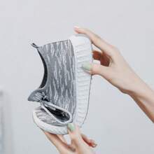 Unisex Non-Slip Breathable Mesh Tennis Shoes - 灰色 - 查看 8