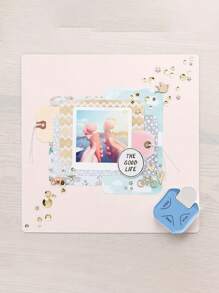 Taglierina angolare a 3 in 1: precisa, versatile e facile da usare per scrapbooking, biglietti da visita e fai-da-te artigianali - Multicolore - Visualizzare 9