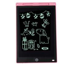LCD Writing Tablet, 8.5 Inch / 6.5 Inch / 10 Inch / 12 Inch Colorful Doodle Drawing Board, Erasable And Reusable Electronic Drawing Board For Kids; Portable Educational Toy For 3, 4, 5, 6 Years Old Boys And Girls, Early Learning Gift, Random Style - Light Pink Monochrome Handwriting - View 2