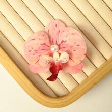 1 件 2024 新款夏威夷波西米亚风女士发夹，人造花材质，非常适合海滩派对发型装饰，波西米亚风爪夹，发卡，学生用品，发饰，头部饰品，女士发饰，发夹 - 彩色 - 查看 11