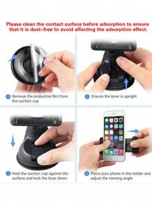 1入組可旋轉手機車載支架