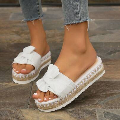 Bowknot Strap Beach…