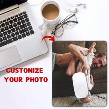 1/3 stuks aangepaste fotomuismat met tekst/foto/logo-ontwerp, gepersonaliseerde muismat, bureaubladdecoratie en essentiële muisfaciliteiten, antislip rubberen basis, meerdere maten om uit te kiezen, gemakkelijk schoon te maken, Halloween, Thanksgiving, Kerstmis, verjaardagen en vakantiecadeaus - veelkleurig - Bekijken 1
