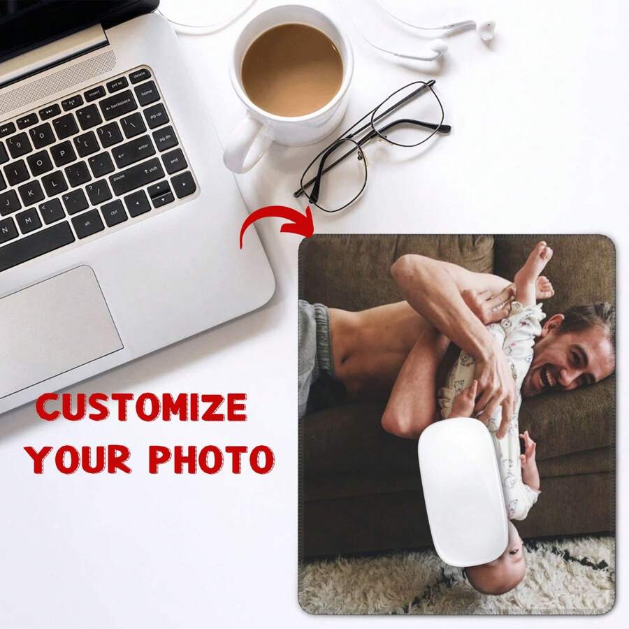 1/3 stuks aangepaste fotomuismat met tekst/foto/logo-ontwerp, gepersonaliseerde muismat, bureaubladdecoratie en essentiële muisfaciliteiten, antislip rubberen basis, meerdere maten om uit te kiezen, gemakkelijk schoon te maken, Halloween, Thanksgiving, Kerstmis, verjaardagen en vakantiecadeaus - veelkleurig - Bekijken 1