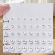 20 Pairs New Arrival Mini Pearl CCB Stud Earring Set, Lightweight & Luxurious, European & American Style