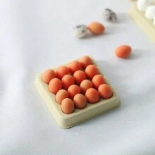 7pcs Christmas Gift Miniature Decor Dollhouse Accessories OB11 Doll House Playset Tiny Food Props For Photography, Birthday Gift Toys, Moss Micro Landscape, Succulent Scene, Doll House Supplies, Ocean Bottle, Star Bottle DIY Materials, Egg Tray