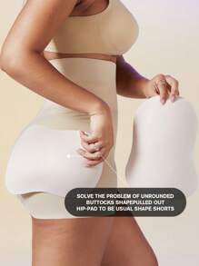 1pc Women High Waist Firm Control Body Shaper Tummy Shaper Butt Lifter, Leg Slimmer Briefs