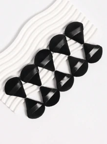 50 件/包化妆海绵，干湿两用化妆海绵，化妆工具，化妆涂抹海绵，多用途化妆海绵粉扑，适用于液体粉底、粉末和遮瑕膏，适合所有皮肤类型，美容护理产品 - 黑色 - 查看 5