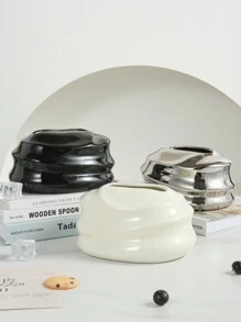 1 件现代奢华纸巾架，陶瓷材质，黑色/白色/银色可选，适用于家庭厨房卧室客厅餐厅的桌面装饰，家居装饰配件，装饰盒，女性婚礼礼物，夏季旅行节日必备品 - 彩色 - 查看 8