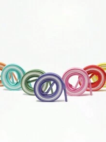 1 Pair Ombre Flat Shoelaces, Suitable For Casual Sneakers - Fashionable Accessories In Multiple Colors Available Summer Daily Wear