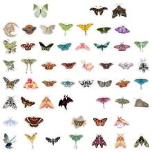 61 peças Adesivos de Mariposas Estética de Vinil para Scrapbooking, Diário, Laptop, Para Choque, Skateboard, Garrafa de Água, Computador, Telefone, Desenho Animado, Capacete de , Adesivos e Decalques de Carro