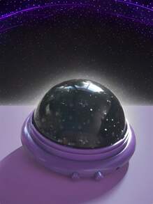 1 件 LED 星空 UFO 夜灯、睡眠投影仪灯、7 色氛围灯投影仪，适用于家居装饰、客厅、节日装饰、墙壁装饰、露营、生日派对 - 彩色 - 查看 12