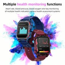 LOKMAT Ocean Max 运动智能手表坚固健身防水智能手表心率监测器全触屏手表 - 彩色 - 查看 3