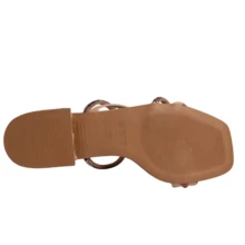 Clog Sandal With Colorful Rhinestone Straps - 黑色 - 查看 4