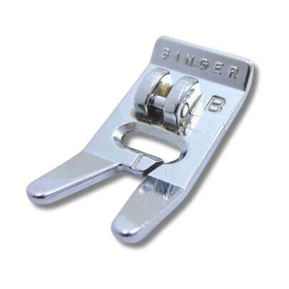 Pé Sapata Calcador Singer Uso Geral ' B' 6MM Haste Estreita Maquina Domestica – 446371