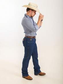 Traditional Country Pants - 水瓶藍 - 查看 3