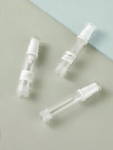 4件按压喷雾瓶套装粉底液真空瓶旅行塑料乳液喷雾分装瓶多功能精华纯露真空化妆品瓶真空分装瓶按压旅行便携式化妆品喷雾瓶水乳粉基液样品空瓶乳液补水分装瓶旅行套装乳液瓶按压真空瓶，旅行乳液分装瓶和真空泵 - 彩色 - 查看 9