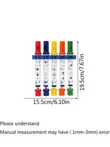 5pcs Multicolor Water Flutes, Kids Bath Toys For Water Play And Early Education Instruments - Multicolor - View 8