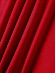 Men's Short Sleeve Round Neck Cotton Printed T-Shirt, Casual Comfortable Spring Summer Autumn Tops, Men's Tops Clothing - Đỏ - Xem 2