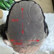 Peruca Sintética Ondulada com Frente de Renda 13*6, Cabelo Extra Longo de 32 Polegadas, Repartição Central, Preto Natural com Destaques Loiro Mel, Adequada para Festa e Uso Diário, Fibra Resistente ao Calor, Peruca Completa para Mulheres - Preto - Visão 8