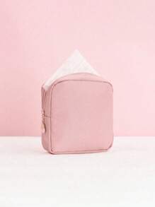 1个卫生巾收纳袋，便携大容量，简约风格，可收纳卫生巾、护垫和卫生棉条，女生必备，外出携带非常方便 - 彩色 - 查看 9