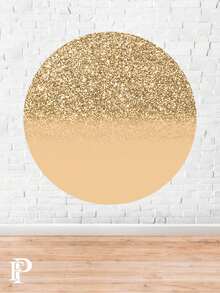 Round Panel Cover Kit + Trio Of Sublimated Cylinder Covers Party And Birthday Decoration Various Themes Adult Glitter Shiny Flashy With Glitter New Release - 完整套件 1149 - 查看 4